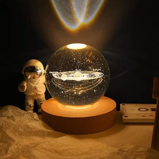 Lámpara de Techo Bombilla G9 con Luz en la Base Bolas de Cristal Opal
